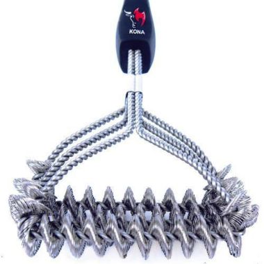 Kona Safe/Clean Bristle-Free Grill Brush - 18" Stainless Steel. View a larger version of this product image.