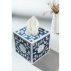 Alternate image 1 for GAURI KOHLI Jodhpur Mother of Pearl Tissue Box Cover - Blue