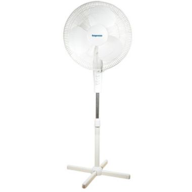 Impress 16" Oscillating Stand Fan (white) IM-724W. View a larger version of this product image.
