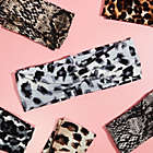 Alternate image 1 for Glamlily Twist Knot Headbands for Women, Leopard and Snake Print Headwraps (6 Pack)