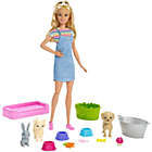 Alternate image 0 for Barbie Play &#39;n Wash Pets Playset with Blonde Barbie Doll and 3 Color-Change Animal Figures