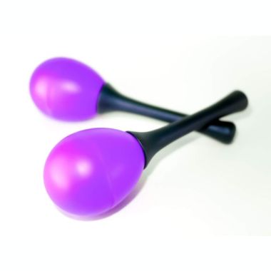 Add Life to The Party! 12 Two Toned Neon and Black Maracas, Colorful Party Favors. View a larger version of this product image.