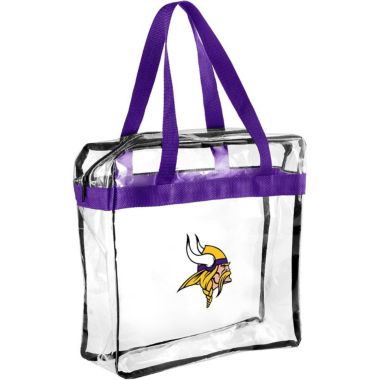 NFL Clear Tote Bag Minnesota Vikings. View a larger version of this product image.
