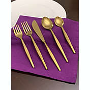 Vibhsa 20 Piece Gold Plated Flatware Set, Service for 4