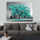 Alternate image 0 for Stock Preferred Large Tree Canvas Modern Wall Art Oil Painting Picture 16x24 in