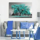 Alternate image 1 for Stock Preferred Large Tree Canvas Modern Wall Art Oil Painting Picture 16x24 in