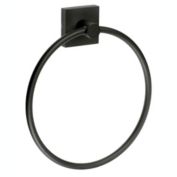Smedbo House Towel Ring Matte Black