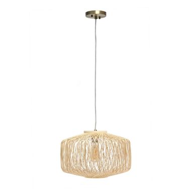 Lalia Home Circular Rattan Pendant. View a larger version of this product image.