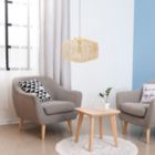 Alternate image 3 for Lalia Home Circular Rattan Pendant