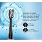 Alternate image 2 for Pursonic S750 Sonic SmartSeries Electronic Power Rechargeable Battery Toothbrush with UV Sanitizing Function, Black, Includes 12 Brush Heads