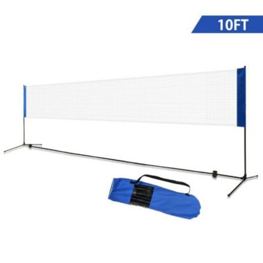 Slickblue Portable 10" x 5" Badminton Beach Tennis Training Net. View a larger version of this product image.