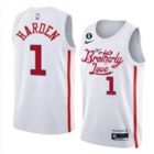 Alternate image 1 for Mens James Harden  Philadelphia 76ers Nike 2022-23 City Edition Swingman Jersey