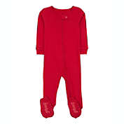Leveret Kids Footed Cotton Pajama Classic Solid Color