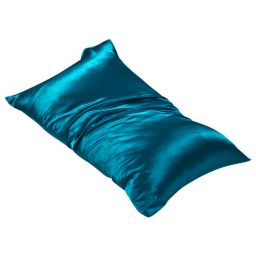 PiccoCasa 19 Momme Silk Envelope Closure Pillow Covers in Home, 100% Natural Pure Silk Pillowcase, Travel(20