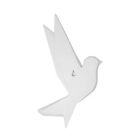 Alternate image 1 for Kingston Living 12.75" White Origami Bird Wall Decor