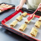 Alternate image 3 for Infinity Merch 10pcs Silicone Cooking Kitchen Utensil Set in Red