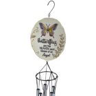 Alternate image 1 for Ganz 20" Butterflies are Heaven Sent Memorial Wind Chime