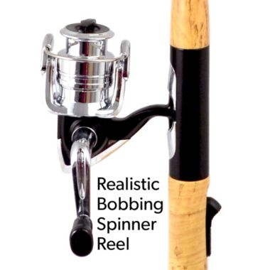G.E.I.&reg; Open Face Fishing Pole BBQ Lighter - 18in Long Fishing Rod-shaped Multipurpose Lighter, Utility Candle Fireplace Household Campfire Lighter. View a larger version of this product image.