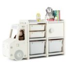 Alternate image 0 for Costway Kids Toy Storage Organizer Toddler Playroom Furniture w/ 2 Large Bins & Drawers
