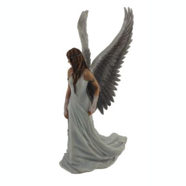 Veronese Design Anne Stokes `Spirit Guide` Angel Statue 9 1/2 In.. View a larger version of this product image.