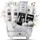 Alternate image 0 for Lovery Spa Gifts - Bath & Body Gift Set - White Orchid Self Care Gift Basket in Marble Tub