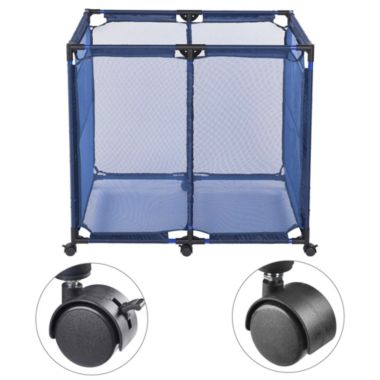 Wellstock swimming pool ,Rolling Poolside Mesh Container for Toys â€“ Waterproof. View a larger version of this product image.