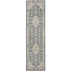Alternate image 0 for Kathy Ireland Malta Bordered Medallion Indoor Area Rug Blue/Grey 2'2" x 7'7"