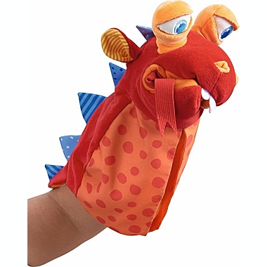 HABA Glove Puppet Eat-It-Up with Built in Belly Bag to Feed The Monster. View a larger version of this product image.