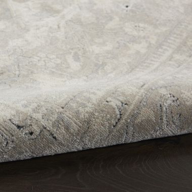 Kathy Ireland Malta Bordered Indoor only Area Rug - 5'3" x 7'7" Beige. View a larger version of this product image.