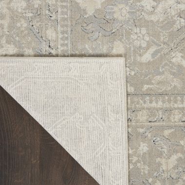 Kathy Ireland Malta Bordered Indoor only Area Rug - 5'3" x 7'7" Beige. View a larger version of this product image.