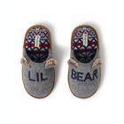 Alternate image 0 for Dearfoams Kid's Grey Felted Lil Bear Scuff Slippers