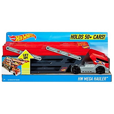 Hot Wheels Mega Hauler Truck Transporter 6 Expandable Levels HOLDS 50 CARS. View a larger version of this product image.