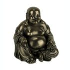 Alternate image 0 for Veronese Design Bronze Finish Laughing Buddha Holding Beads and Bag Statue