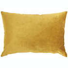 Alternate image 2 for Mina Victory Luminecence Metallic Leopard Gold Pillow - 14"X20"