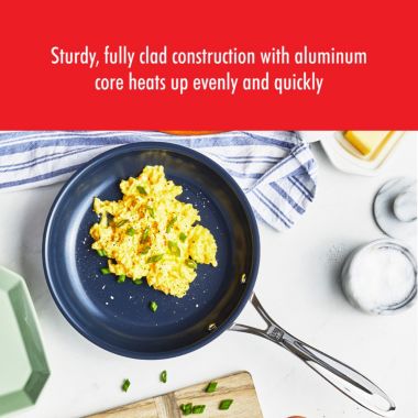 ZWILLING Clad CFX Stainless Steel Ceramic Nonstick Cookware Set. View a larger version of this product image.