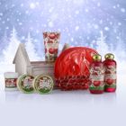 Alternate image 3 for Lovery Home Spa Gift Basket - Exotic Pomegranate - 8 pc set