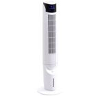 Alternate image 0 for Halifax North America Ice Cooling Tower Fan, Standing Oscillating Fan with 3 Speeds, 4 Modes, 12 Hour Timer, LED Display and Remote Control for Bedroom, White
