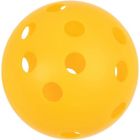Alternate image 3 for Juvale 12 Pack Plastic Baseballs for Kids, Adults, Sports Training Equipment, T-Ball, Yellow (3 in)