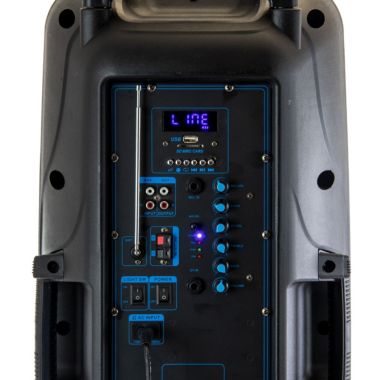 beFree Sound Double 10 Inch Subwoofer Portable Bluetooth Party PA Speaker. View a larger version of this product image.