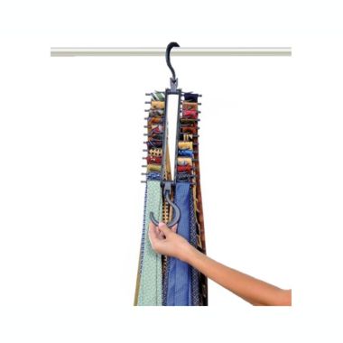 Lexi Home 2 Pack Wonder Hanger Tie Belt Hanger - Tie Belt Storage Closet Organizer. View a larger version of this product image.