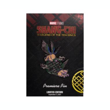 Marvel Studios Shang-Chi and the Legend of the Ten Rings Morris Limited Edition Premiere Pin   Metal Brooch Badge Accessories For Backpack, Clothes, Hats   MCU Superhero Comic Book Gifts. View a larger version of this product image.