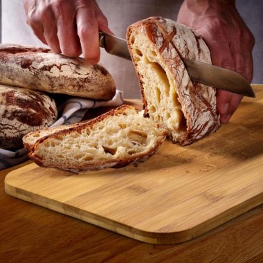 MegaChef Kitchen Food Storage and Organization 4 Piece Canister Set in White. View a larger version of this product image.