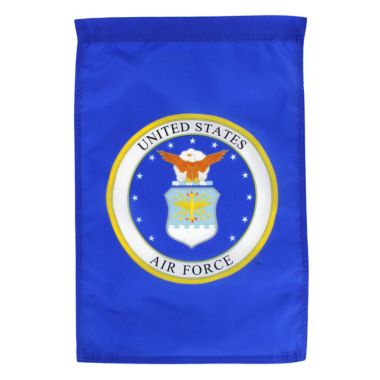 Annin Air Force Seal Garden Flag 12" x 18" Nylon. View a larger version of this product image.
