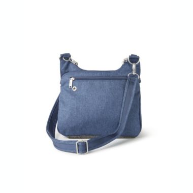Baggallini Women's Anti-theft Travel Cross Over Crossbody Bag, Nylon. View a larger version of this product image.