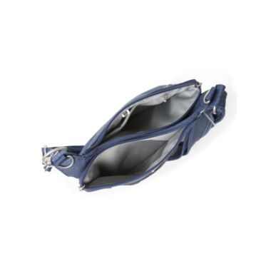 Baggallini Women's Anti-theft Travel Cross Over Crossbody Bag, Nylon. View a larger version of this product image.