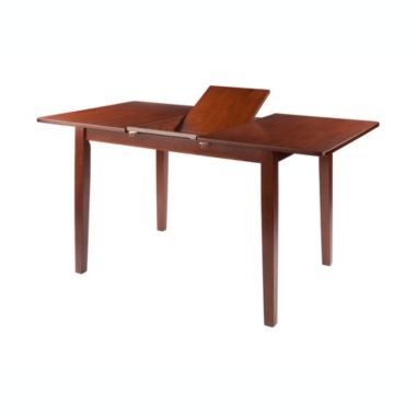 Winsome Darren Dining Table with Extension Top - Walnut. View a larger version of this product image.