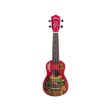Woodrow Guitar The Sports Vault NHL Chicago Blackhawks Ukulele. View a larger version of this product image.