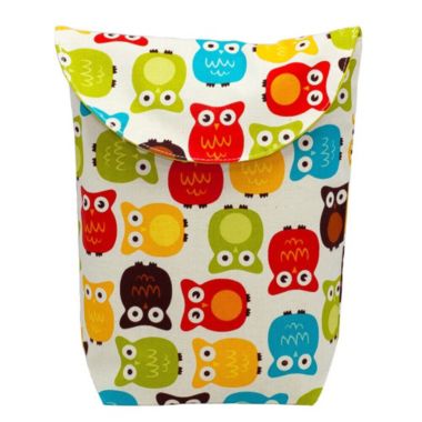 Infinity Merch Portable Pouch Tote for Diaper Snack Toys Pacifier Bottles Owl Friends. View a larger version of this product image.