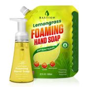 Bastion Lemongrass Antibacterial Foaming Hand Soap Bundle