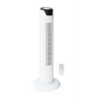 Alternate image 0 for Sunpentown Slim Tower Fan with Remote, LED Display, 3 Wind Modes and Timer in White